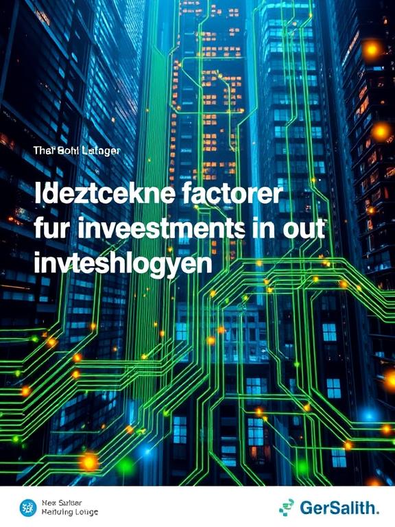 Erfolgsfaktoren für Investments in innovative Technologien
